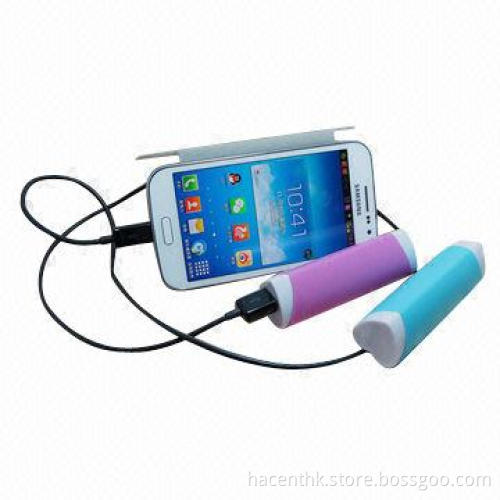 Small Peach Heart 2,600mAh Power Bank for Mobile